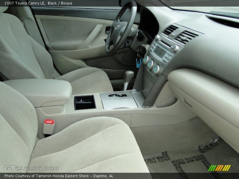 Black / Bisque 2007 Toyota Camry LE