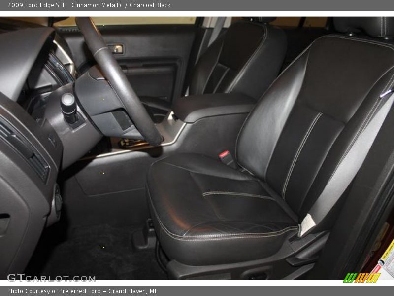 Cinnamon Metallic / Charcoal Black 2009 Ford Edge SEL
