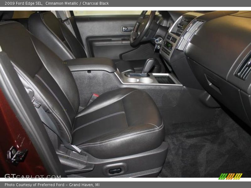 Cinnamon Metallic / Charcoal Black 2009 Ford Edge SEL