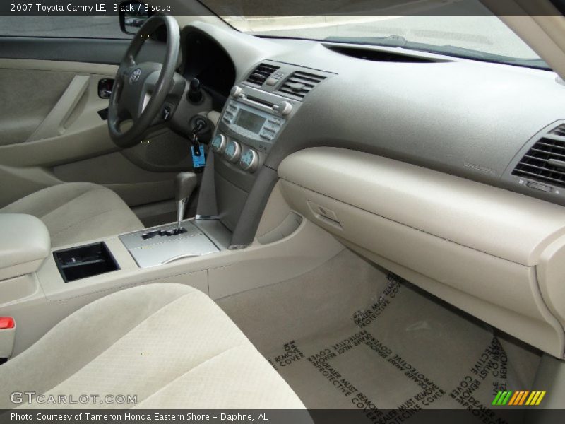 Black / Bisque 2007 Toyota Camry LE