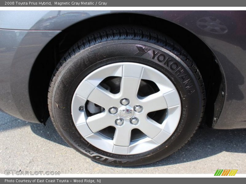Magnetic Gray Metallic / Gray 2008 Toyota Prius Hybrid