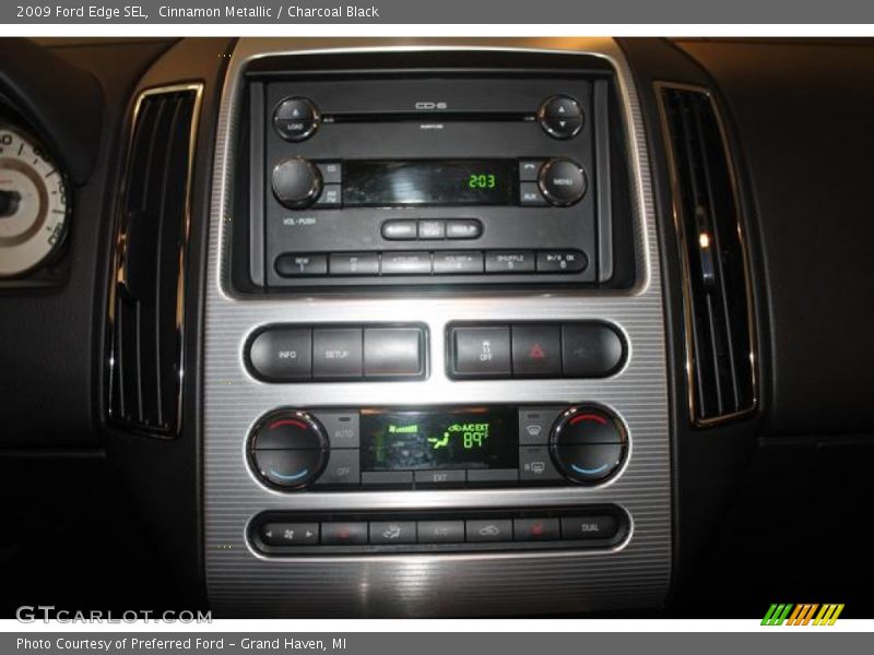 Cinnamon Metallic / Charcoal Black 2009 Ford Edge SEL
