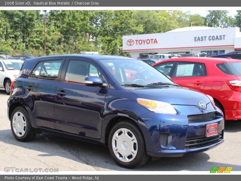 Nautical Blue Metallic / Charcoal Gray 2008 Scion xD