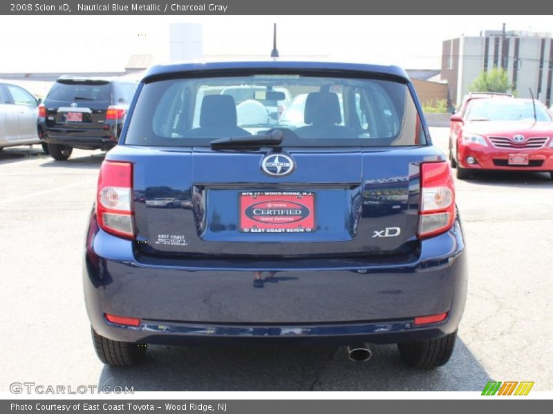 Nautical Blue Metallic / Charcoal Gray 2008 Scion xD