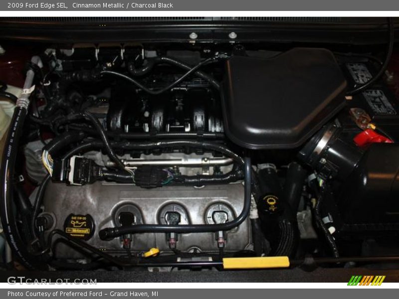 Cinnamon Metallic / Charcoal Black 2009 Ford Edge SEL