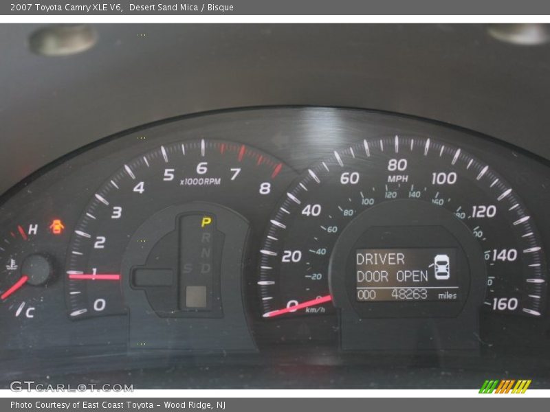 Desert Sand Mica / Bisque 2007 Toyota Camry XLE V6