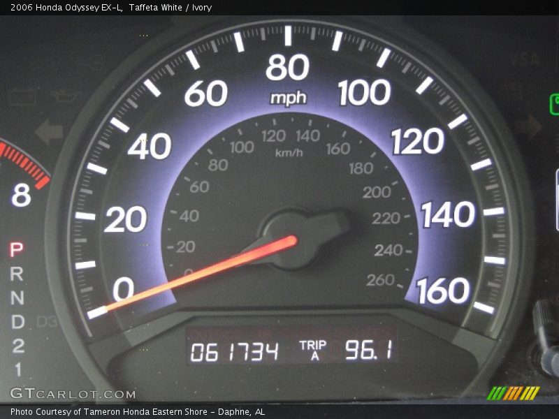 Taffeta White / Ivory 2006 Honda Odyssey EX-L
