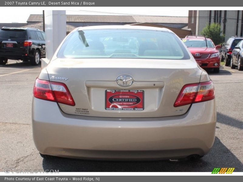 Desert Sand Mica / Bisque 2007 Toyota Camry LE