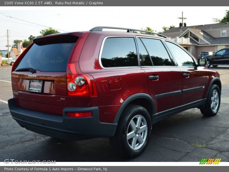 Ruby Red Metallic / Graphite 2005 Volvo XC90 2.5T AWD