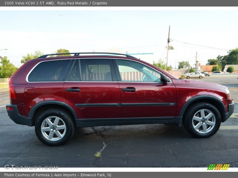 Ruby Red Metallic / Graphite 2005 Volvo XC90 2.5T AWD