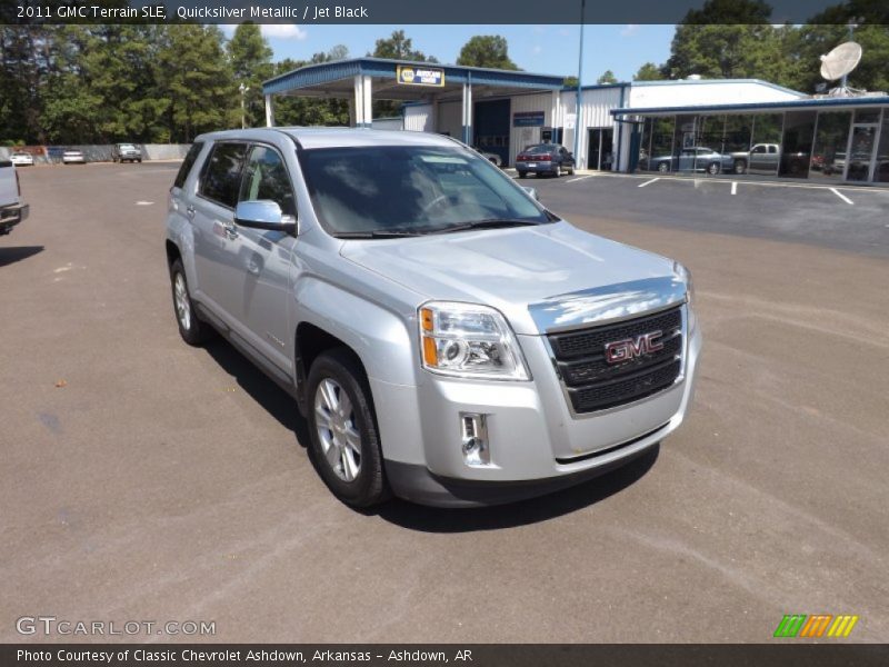 Quicksilver Metallic / Jet Black 2011 GMC Terrain SLE