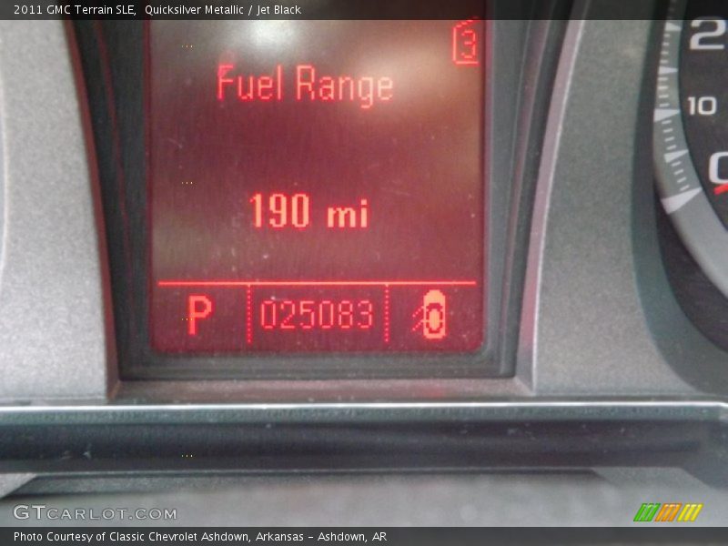 Quicksilver Metallic / Jet Black 2011 GMC Terrain SLE