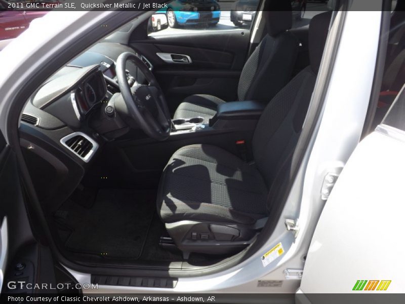 Quicksilver Metallic / Jet Black 2011 GMC Terrain SLE