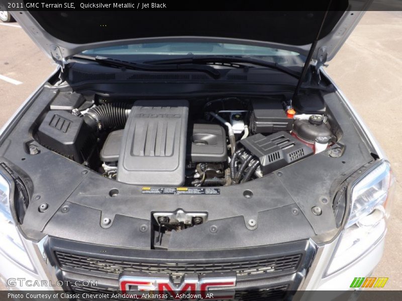 Quicksilver Metallic / Jet Black 2011 GMC Terrain SLE