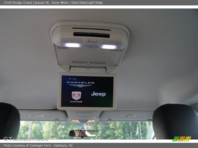 Stone White / Dark Slate/Light Shale 2008 Dodge Grand Caravan SE