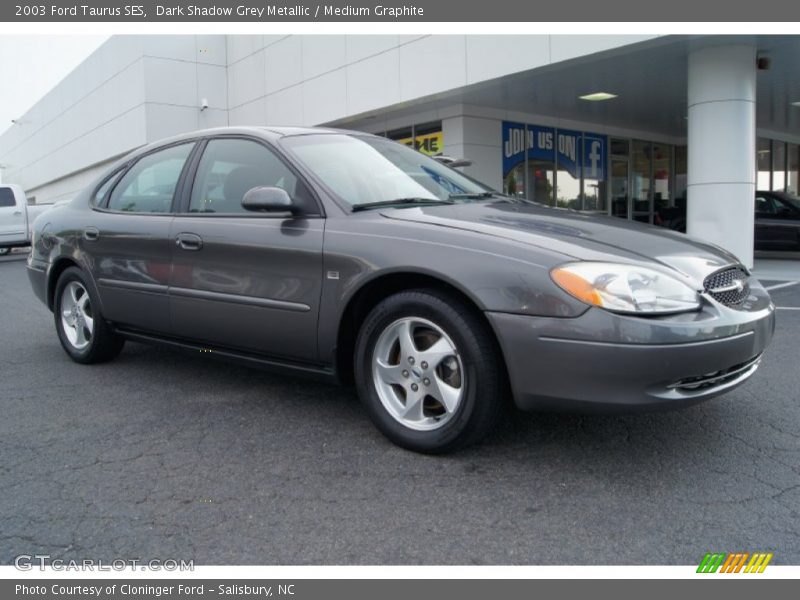 Dark Shadow Grey Metallic / Medium Graphite 2003 Ford Taurus SES