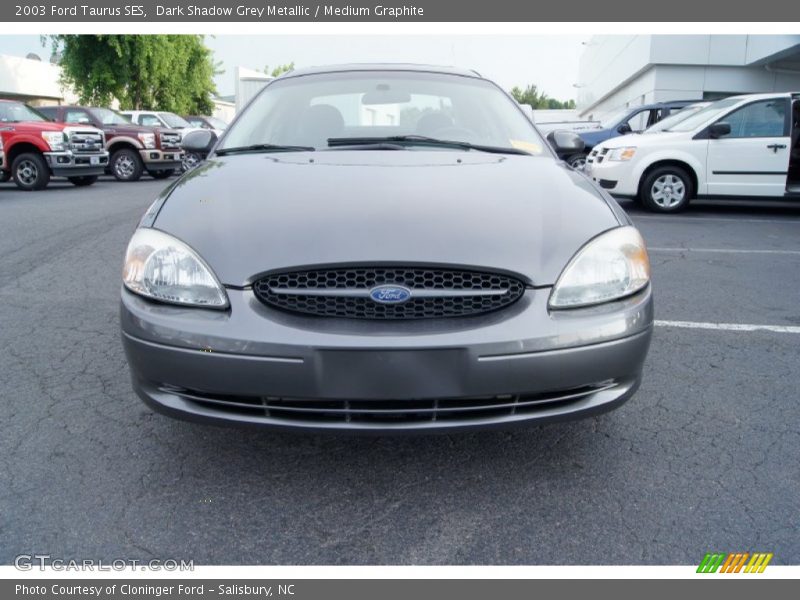 Dark Shadow Grey Metallic / Medium Graphite 2003 Ford Taurus SES