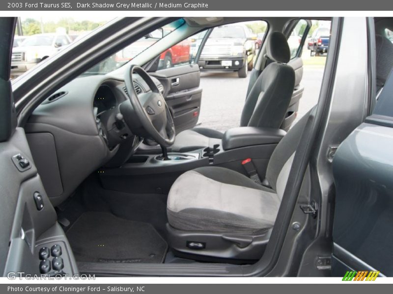 Dark Shadow Grey Metallic / Medium Graphite 2003 Ford Taurus SES