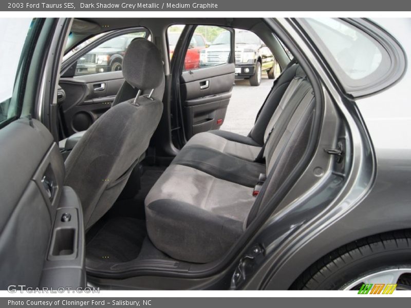 Dark Shadow Grey Metallic / Medium Graphite 2003 Ford Taurus SES