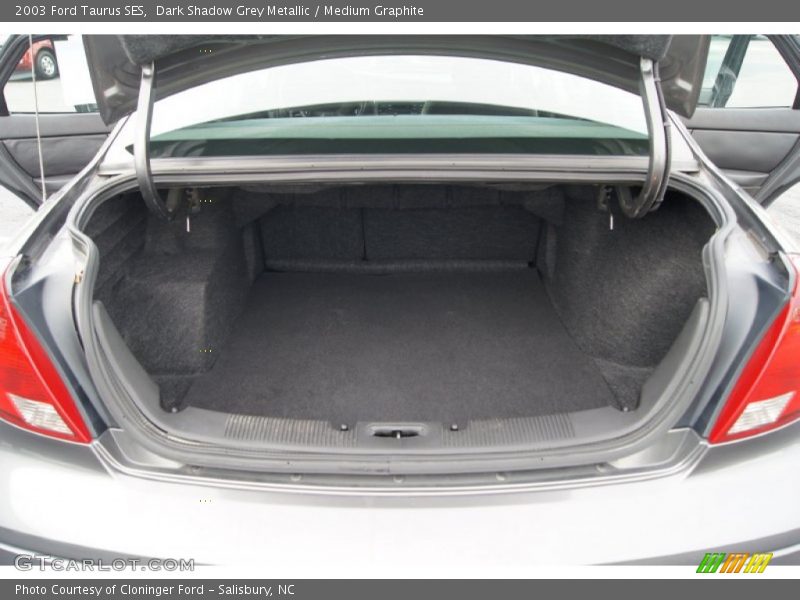 Dark Shadow Grey Metallic / Medium Graphite 2003 Ford Taurus SES