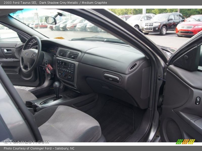 Dark Shadow Grey Metallic / Medium Graphite 2003 Ford Taurus SES