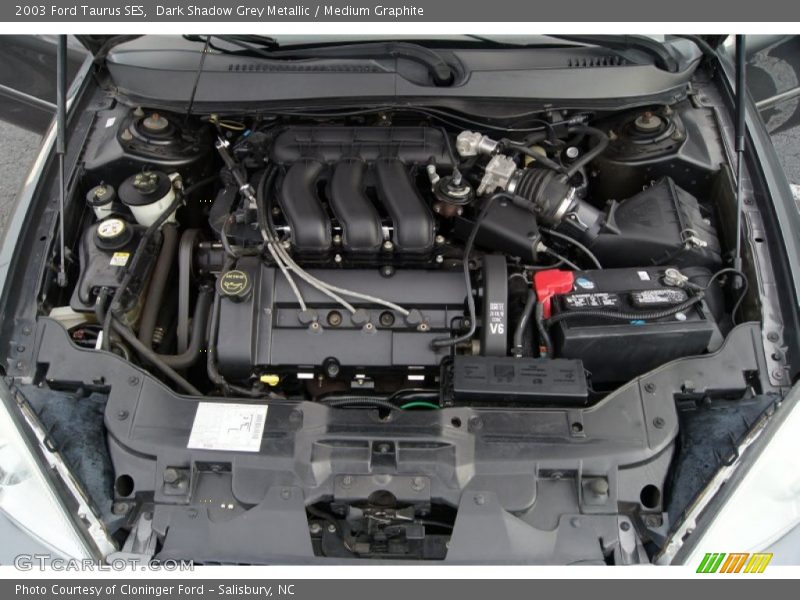 Dark Shadow Grey Metallic / Medium Graphite 2003 Ford Taurus SES