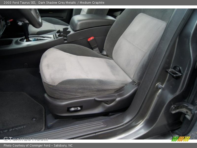 Dark Shadow Grey Metallic / Medium Graphite 2003 Ford Taurus SES