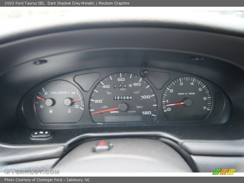 Dark Shadow Grey Metallic / Medium Graphite 2003 Ford Taurus SES