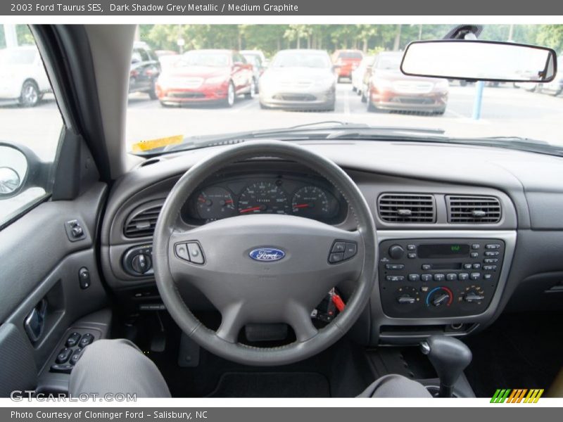Dark Shadow Grey Metallic / Medium Graphite 2003 Ford Taurus SES