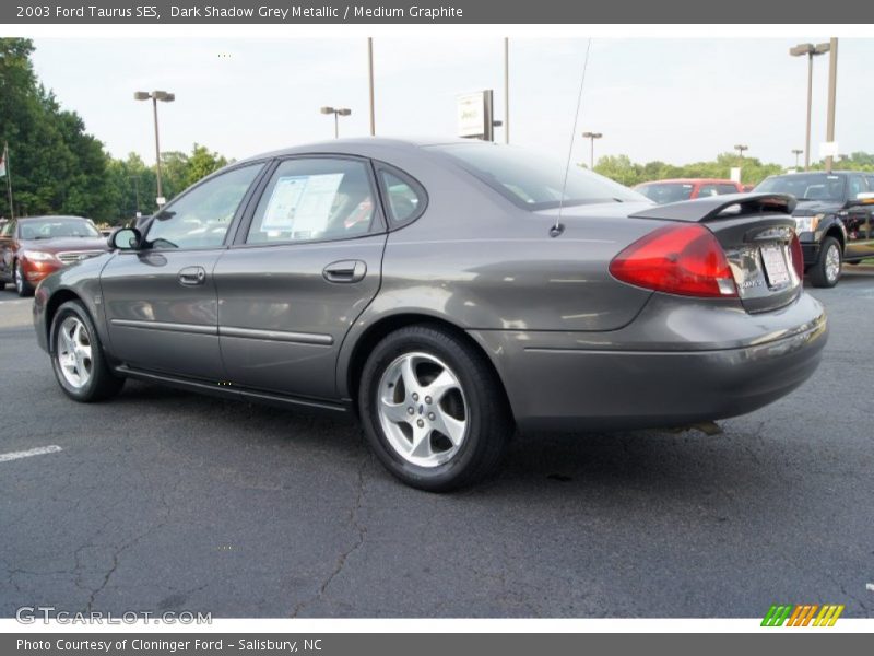 Dark Shadow Grey Metallic / Medium Graphite 2003 Ford Taurus SES