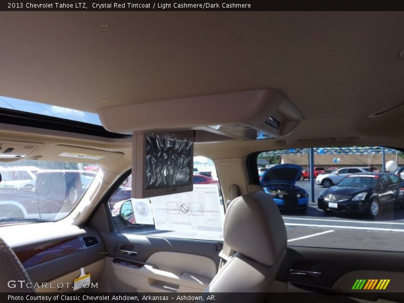 Crystal Red Tintcoat / Light Cashmere/Dark Cashmere 2013 Chevrolet Tahoe LTZ