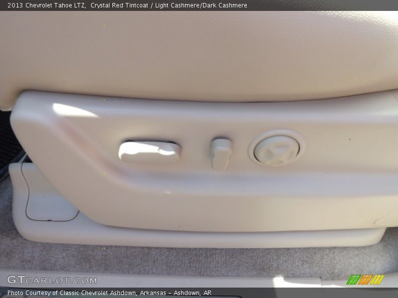 Crystal Red Tintcoat / Light Cashmere/Dark Cashmere 2013 Chevrolet Tahoe LTZ