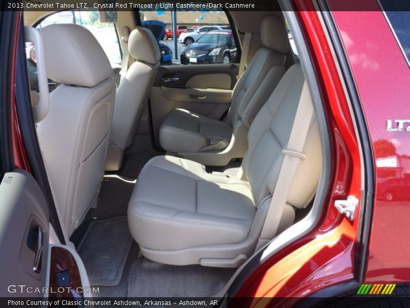Crystal Red Tintcoat / Light Cashmere/Dark Cashmere 2013 Chevrolet Tahoe LTZ