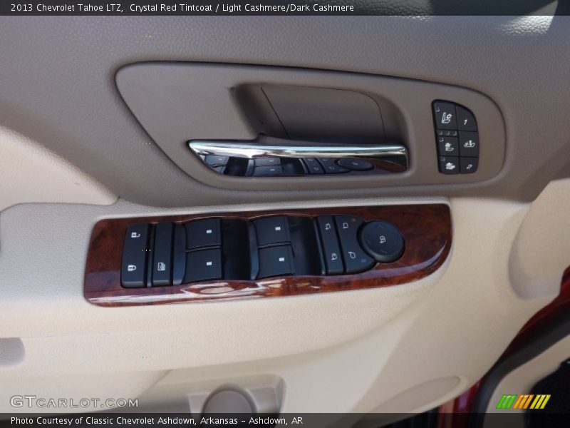 Crystal Red Tintcoat / Light Cashmere/Dark Cashmere 2013 Chevrolet Tahoe LTZ