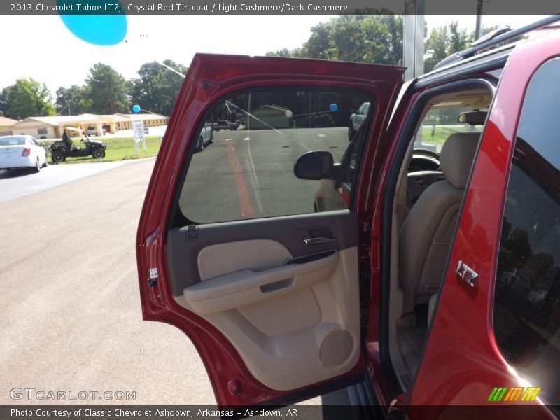 Crystal Red Tintcoat / Light Cashmere/Dark Cashmere 2013 Chevrolet Tahoe LTZ