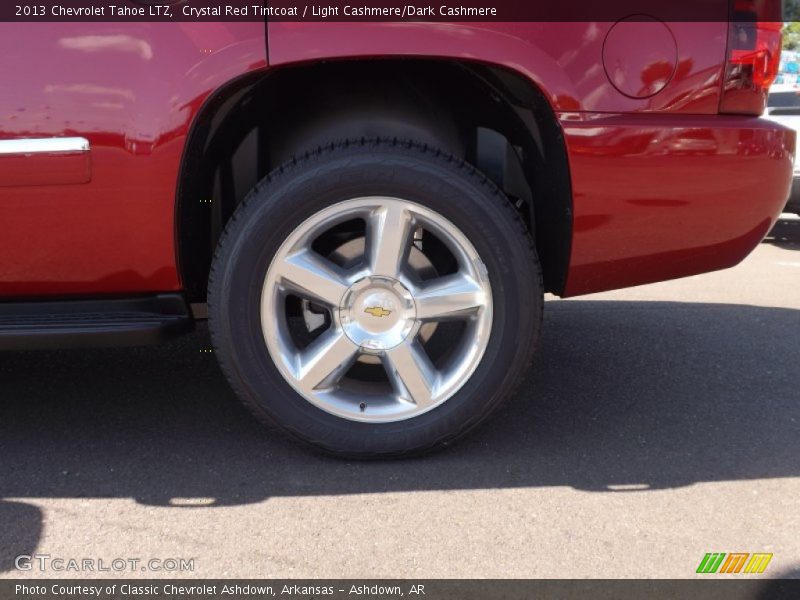 Crystal Red Tintcoat / Light Cashmere/Dark Cashmere 2013 Chevrolet Tahoe LTZ