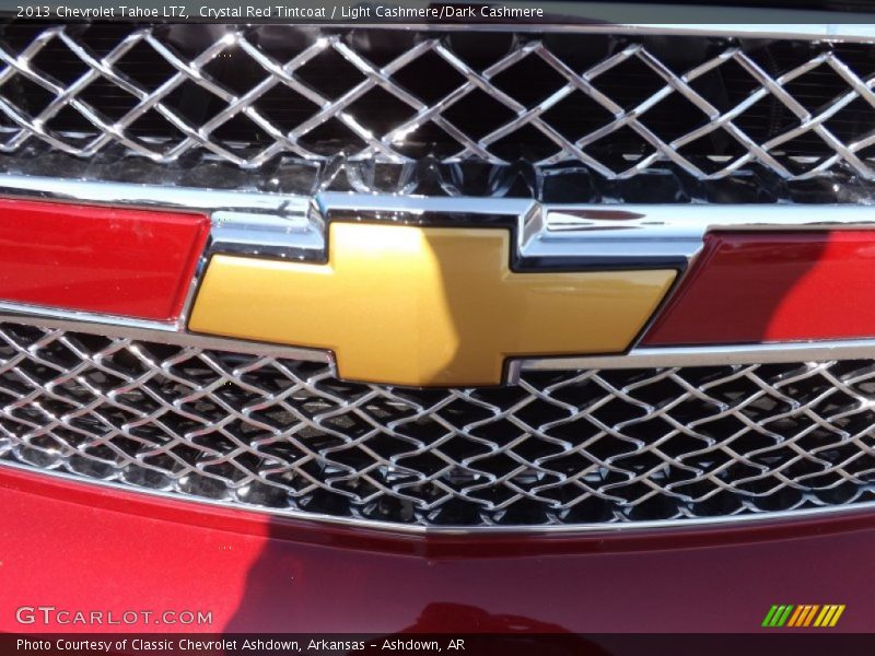 Crystal Red Tintcoat / Light Cashmere/Dark Cashmere 2013 Chevrolet Tahoe LTZ