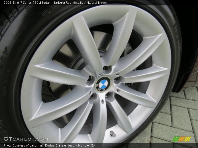  2008 7 Series 750Li Sedan Wheel