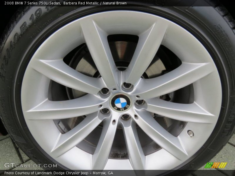  2008 7 Series 750Li Sedan Wheel