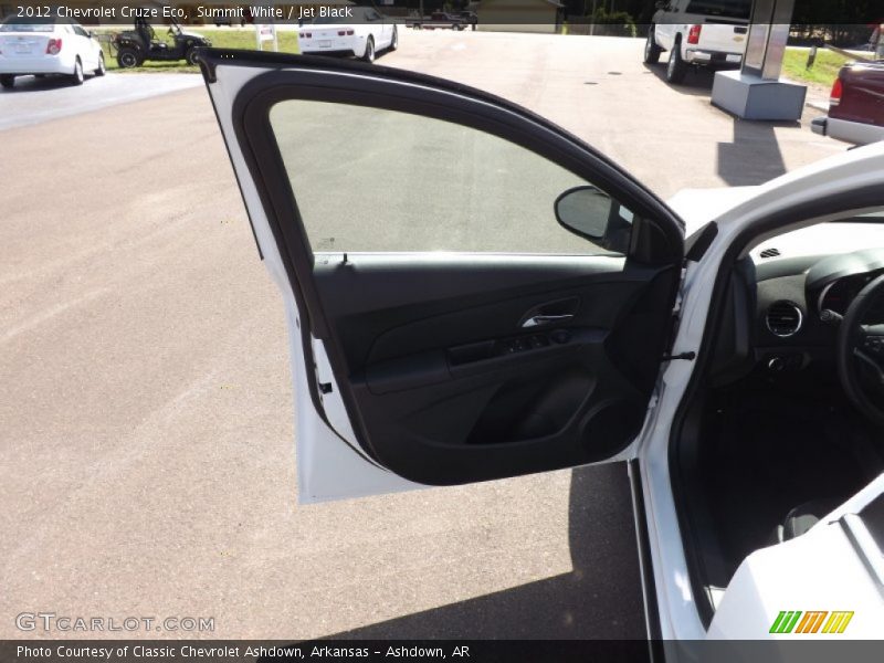 Summit White / Jet Black 2012 Chevrolet Cruze Eco