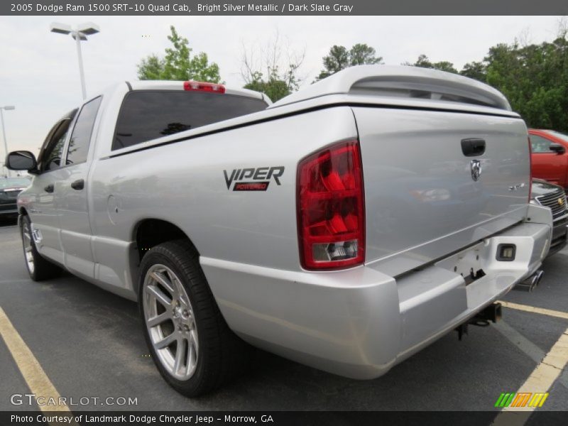  2005 Ram 1500 SRT-10 Quad Cab Bright Silver Metallic