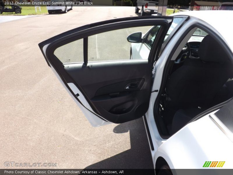 Summit White / Jet Black 2012 Chevrolet Cruze Eco