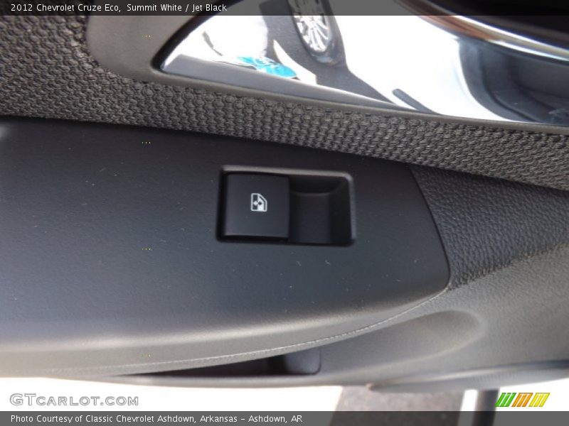 Summit White / Jet Black 2012 Chevrolet Cruze Eco