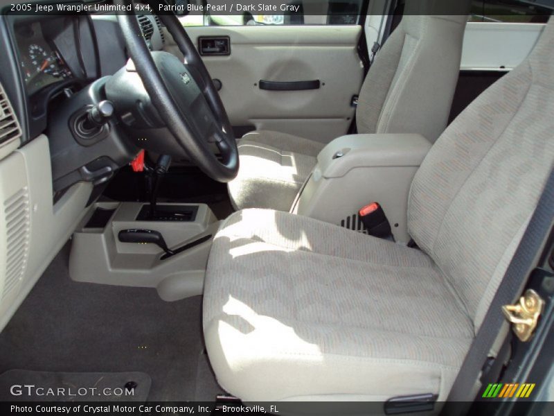 Patriot Blue Pearl / Dark Slate Gray 2005 Jeep Wrangler Unlimited 4x4