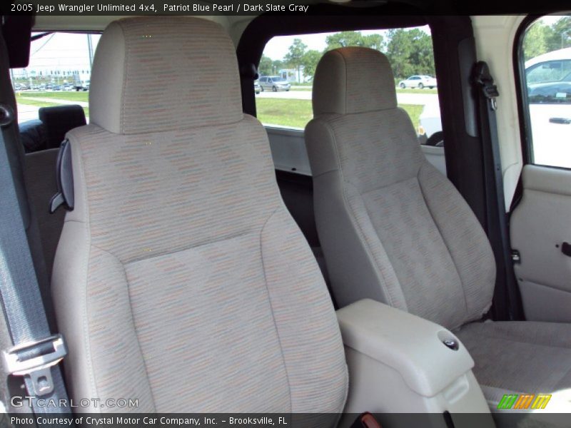 Patriot Blue Pearl / Dark Slate Gray 2005 Jeep Wrangler Unlimited 4x4