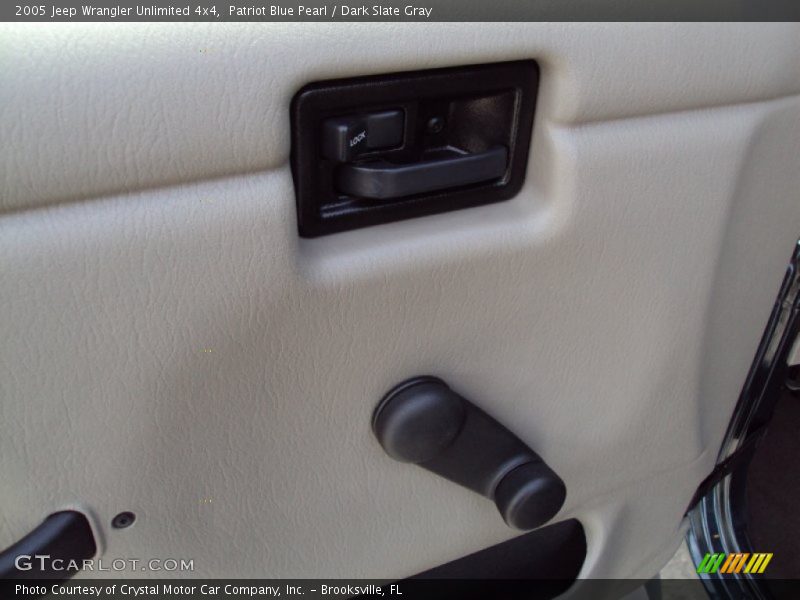 Patriot Blue Pearl / Dark Slate Gray 2005 Jeep Wrangler Unlimited 4x4