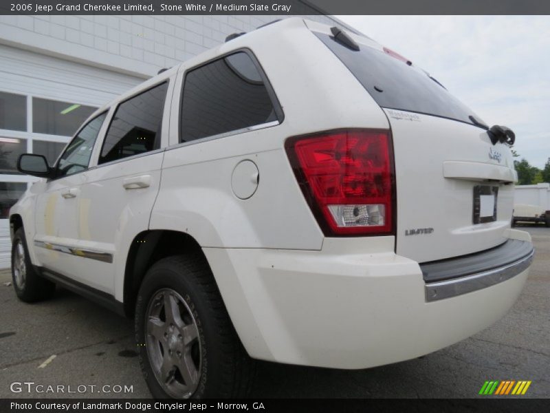 Stone White / Medium Slate Gray 2006 Jeep Grand Cherokee Limited