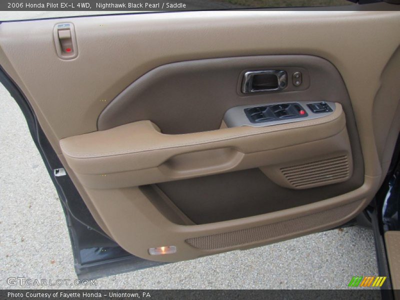 Nighthawk Black Pearl / Saddle 2006 Honda Pilot EX-L 4WD