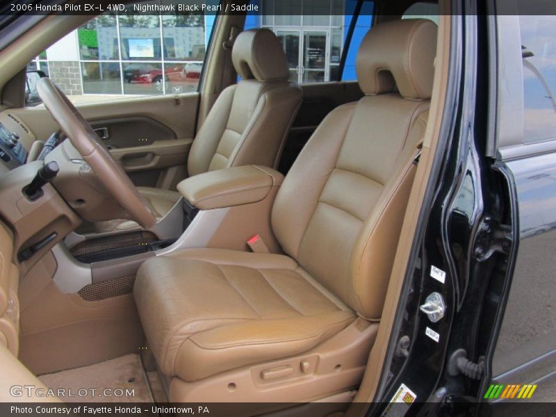 Nighthawk Black Pearl / Saddle 2006 Honda Pilot EX-L 4WD