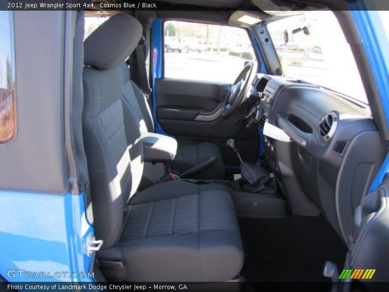 Cosmos Blue / Black 2012 Jeep Wrangler Sport 4x4